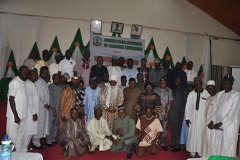 CROSS SECTION OF COUNCIL MEMBERS AND OTHER DIGNITRIES WITH THE GALADIMA BAUCHI DURING THE 2019 SURCON COUNCIL RETREAT HELD IN YANKARI GAME RESERVE, BAUCHI STATE